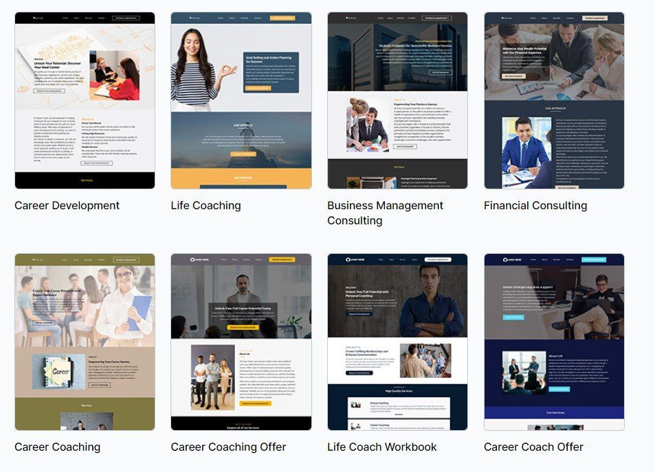 Digi Sites 35 digi coaching website template