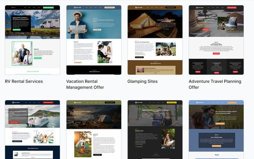 Digi Sites 38 digi travel hospitality website template